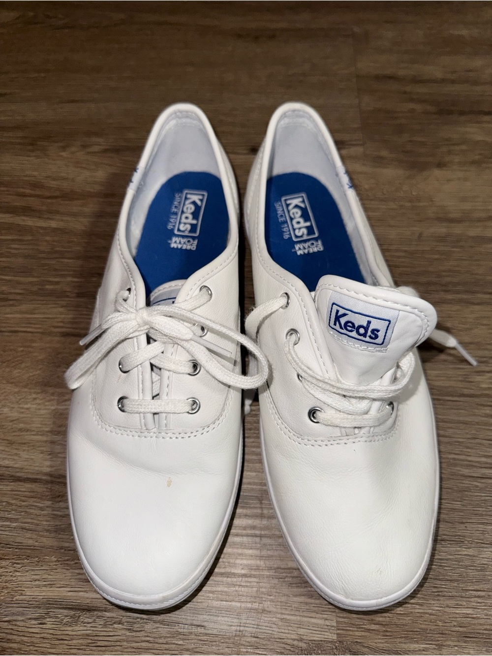 Keds Champion Originals Women White Sneakers Size 8.5 - Picture 2 of 8